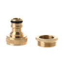 4/6 Brass Hose Tap Connector Washing Machine Garden Irrigation Watering Fittings