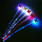 LED Colorful Butterfly Flashing Hair Braid Lights Up Party Xmas Z2G3 Wig Su D6O1