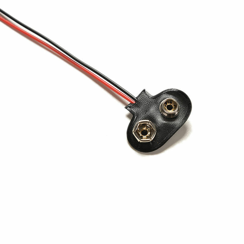 2pcs 9V DC Battery Power Cable Plug Clip barrel jack connector for ArduinoJC Gw