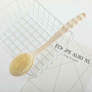 Soft Bristle Bath Brush Long Handle Scrubber Body Massage Shower Brushes A