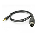 High Quality Car Black 13pin AUX IN Audio Cable CD changer to auxiliary MP3 I5R5
