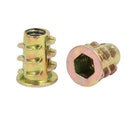 M4x10mm thread interface screw insert nuts 60 pcs for wooden furniture K5B8