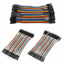 40 Pcs Jumper Wire M-M / M-F / F-F Cable Pi Pic Breadboard For Arduino %ã€Š