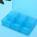 1pc Random Color Mini Pill Cases Drug Storage 6 Slots Pill Box Storage Box B Gw