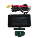 2 in 1 Car LCD Digital Gauge Voltage Pressure Water Temperature Meter Buzze L8B9
