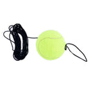 Drill Exercise Resiliency Tennis Balls Trainer With String Replacement Rubber 3C