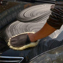 Super Soft Lambswool Car Wash Washing Clean Mitt Glove Truck Home UseOS