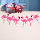 9pcs Pink Bird Xmas Garland Bunting Banner Pennant Kids Room Party Decor
