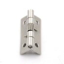 2 Inch Long Stainless Steel Self-Closing Corner Spring Draw Door Hinge  Z