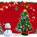 Felt Christmas Tree for Kids 3.2Ft Diy Christmas Tree with Toddlers 18Pcs O