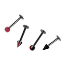 30 pcs/ Set Lip Piercing Labret Multi Color T6E1