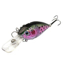 14G 8.5CM Fishing Lures Minnow Crank Bait Crankbait Bass Tackle Treble HookNewOZ