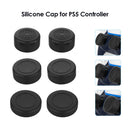 6x Silicone Thumb Grips for DualSense Controller Non Slip Analog Stick Caps A