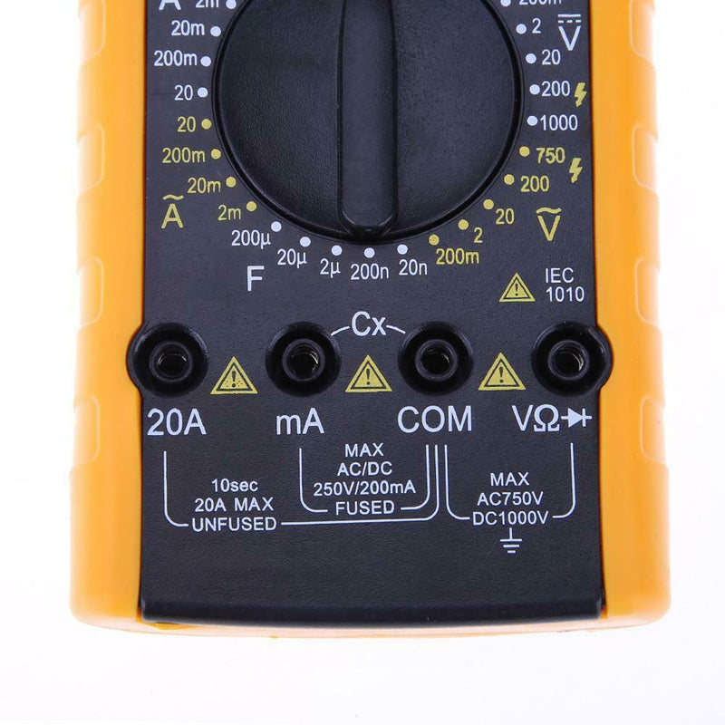 DT9205 Protection Digital Multimeter Ammeter Current Capacitance Tester A