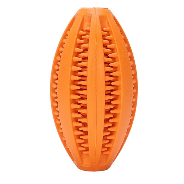 Durable Dog Ball Toys for Aggressive Chewers [Bite Resistant] Soft Natural