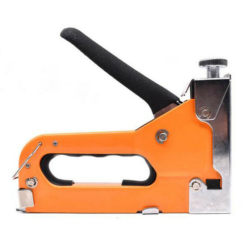 Heavy Duty 3 in 1 Steel Staple  Tacker & 600 Staples Nail Upholstery Stapler