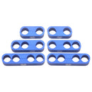 6x Billet Aluminum Spark Plug Wire Separators Dividers Looms for 7mm 8mm 9.5mm