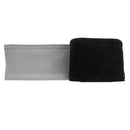118.*5.31inch Cable Management Cord Organizer Wrap Wire Hider Black & White