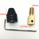 0.3mm - 3.4mm Small Electric Drill Bit Collet Mini Twist Drill Tool Chuck