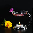 5Pcs Candlestick Tealight Holder Aroma Oil Burner Warmer Diffuser Stove