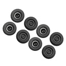 8x RC Tire Black for WPL B14 B14K B24 C14K C24 C24K B36 DIY Upgrade Parts