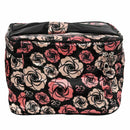 Toiletry Cosmetic Storage Large Travel Makeup Bag with Sweet Bow Handle and