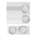 Aluminium Lids For  Reusable Capsules - Foil Seals: Fill Your Own 50pk