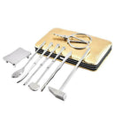 8 Pieces/set Stainless Steel Eating Crab Tools Lobster Crab Cracker Tools Kit