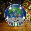DIY LED Special Shaped Diamond Painting Cross Stitch Modeling Lamp Decor