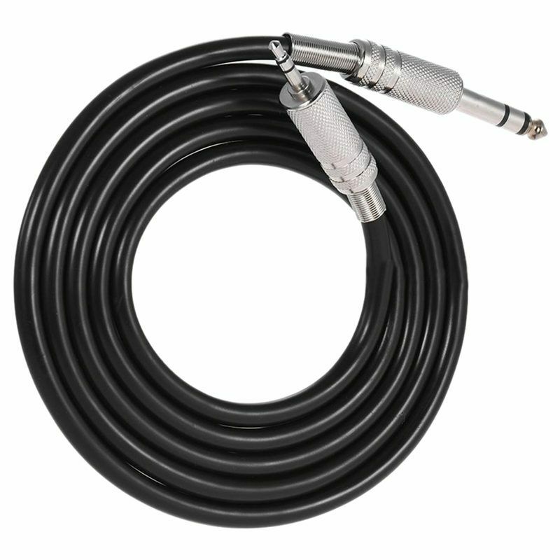 4.9ft 3.5mm 1/8 inch Male to 6.35mm 1/4 inch Male TRS Stereo Audio Cable Ho I8Q7