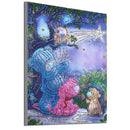 Diamond Embroidery Bear Animals Special Shaped Diamond Painting Rhinestone  I8C3