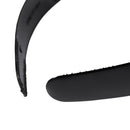 5X( Lady Black Plastic Hair Hoop Headband Ornament Teeth X6Z8)