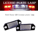 2x Car LED License Plate White Number Lights Auto Lamp MK2 Focus For Ford C D1O7