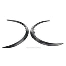 2Pcs Car Universal Car Wheel Fender Flare Extension Wide Arch Protector Stripe