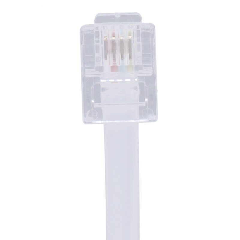 RJ11 Male Plug to RJ11 UK BT Telephone Socket Adapter Splitter D8Q3