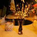 LED Willow Tree Branch Lamp Christmas Floral Light 20 LEDs Home Party GardenS9S2