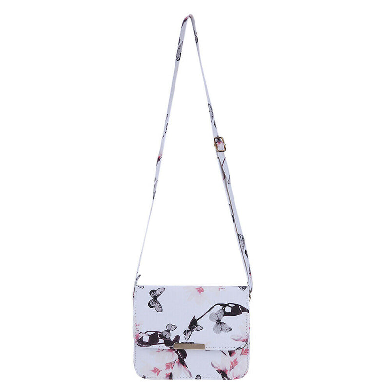 Women Crossbody Messenger bags Handbag Purse Sling Shoulder bags(White)