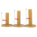 3pcs Durable Sport Driving Range T-shape Training Practice Mat Golf Tee Rubber
