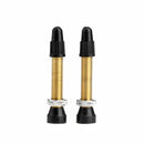 1 Pair Mountain Road Bike Bicycle Copper Metal Tubeless Presta Valve Stems SN9F