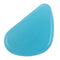 100 Man-Made Glow in the Dark Pebbles Stone for Garden Walkway Sky Blue