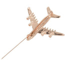 Alloy Airplane Brooch Pins Enamel Plane Brooches For Women Men Costumes