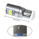 2PCS T10 LED Bulb W5W 194 168 License Plate Light Bulb Wedge Inter Width LigFT