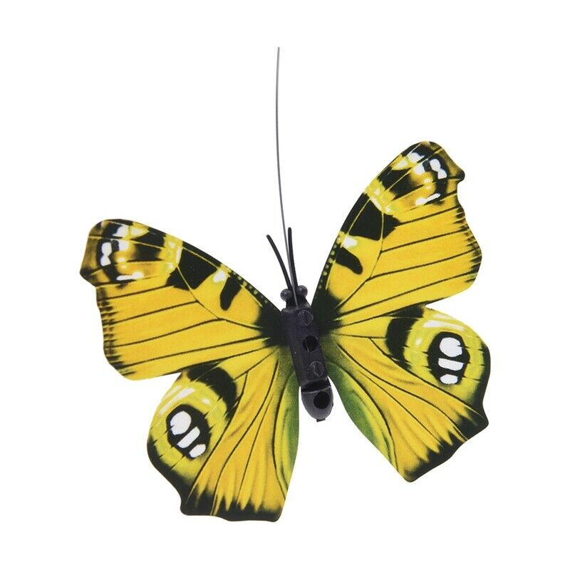 Fluttering Butterfly with Plastic Plates Solar Energy - Random Color