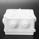 White ABS IP65 Waterproof Enclosure Square Junction Box 100x100x70mm M2C9