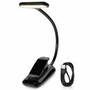 LED Book Lights, Rechargeable Clip On Light, 3 Lighting Modes, 9 LEDs, Eye