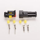 5x  Electrical Wire Connector Plug Car Auto Set 2 Pin Way Sealed Waterproof 3C