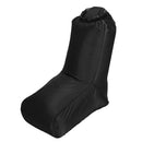 Inflating Beach Camping Lounger Back Pillow Chair Air Bed Lazy Sofa Black