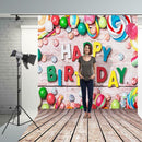 Birthday Background Table Art Clothes Photo Studio Shooting Wall Backdrop Prop
