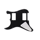3Ply 11 Holes Electric Guitar Pickguard for Standard St sq, Black
