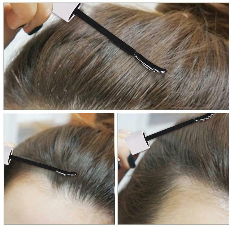 Broken Hair Finishing Stick Natural Plants Long Lasting Anti-Frizz Hair Brush